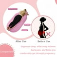 thumbnail image 5 of Pregnancy Pillows for Sleeping: Full Body Pregnancy Pillow, 2025 New Inflatable Pregnancy Pillow with Hole, Maternity Pillow for Stomach Sleeping,Back Pain Relief,Pool Floating, Includes Pump (Pink), 5 of 6