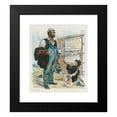 thumbnail image 2 of Udo Keppler 20x23 Black Modern Framed Museum Art Print Titled - A Puzzling Phenomenon (1898), 2 of 5