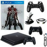 PlayStation 4 Pro 1TB Console With Bloodborne & Accessories