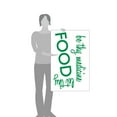 thumbnail image 3 of Let Thy Food Be Thy Medicine Kitchen Wall Art Cooking Quote Decal, 3 of 4