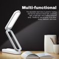 thumbnail image 5 of LED Desk Lamp 3 Brightness Dimmable Eye-Caring Table Lights Rechargeable Foldable Reading Lamp for Home & Office, 5 of 7
