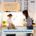 thumbnail image 4 of GIR Get it Right 3 Piece Ultimate Silicone Kitchen Utensils Set Heat Resistant Up To 425°F Spatula, Flip & Spoonula as Kitchen Tools, Sprinkles, 4 of 6