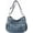 Blue, variant on Leather Hobo Bag Women Retro Denim Bag Large Crossbody Shoulder Bag Casual Handbag Purse