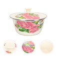 thumbnail image 3 of MesaSe Lard Storage Basin Enamel Bowl with Lid Thicken Egg Mixing Basin Kitchen Supply, 3 of 6