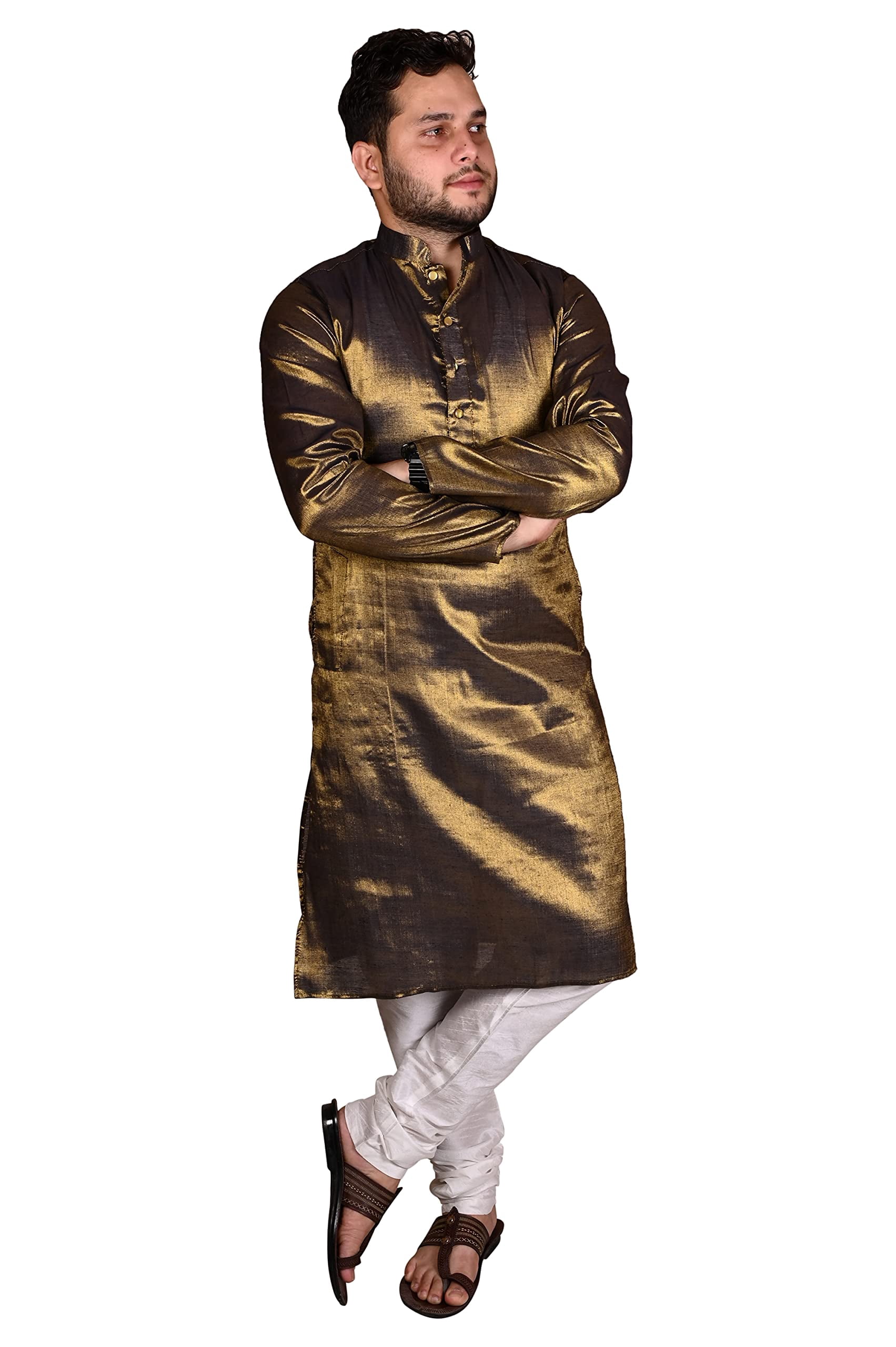 Cellora Men's Tunic Metallic Gold 