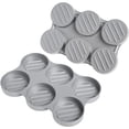 thumbnail image 4 of Mini Burger Press - Nonstick Cast Aluminum Patty Maker with Wood Handle for Beef Chicken Turkey Pork Vegetable Burgers, 4 of 8