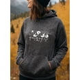 thumbnail image 2 of Christian Blessed Hoodie for Men Women, Faith Pullover Hooded Sweatshirt, Cozy Cotton Poly Blend, Inspirational Casual Outfit, 2 of 5