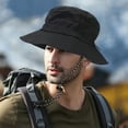 thumbnail image 3 of Foldable Sun Protection Bucket Hat with Breathable Fabric for Adults, Travel-Friendly Fisherman Cap Packable for Outdoor Fashion Accessory, 3 of 6