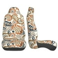 thumbnail image 3 of Vsdgher Floral Paisley Automotive Seat Covers for Cars Trucks and SUVs – Car Seat Covers for Truck Seat Protectors Set of 2, 3 of 7