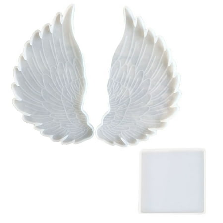 

Megawheels Angel Wings Mold | Silicone Angel Wing Fondant Mold | Angle Baby Cherub Cherub s Angle s Wing Silicone Mould Candy Mold Sugar Craft Molds for DIY Cake Decorating