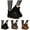 Black, variant on Womens Suede Ankle Boots Fleece Lined Flats Winter Snow Booties Lug Sole Platform Chelsea Walking Boots Black 9