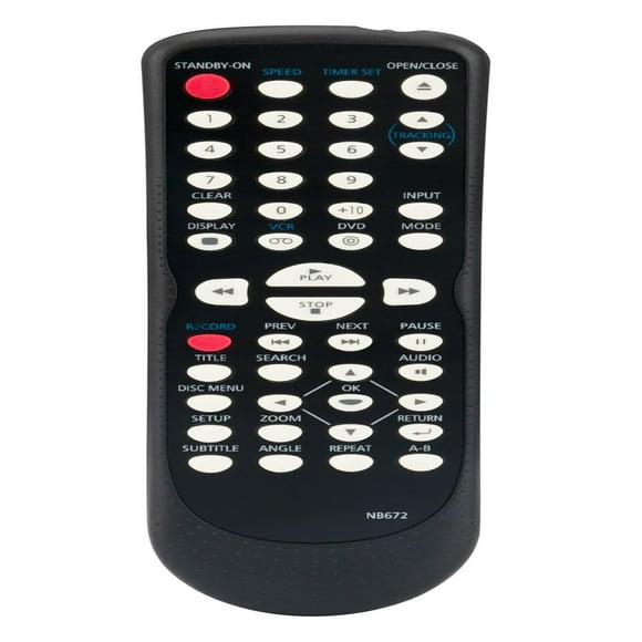 Universal Remote Control for Magnavox DVD and VCR Players
