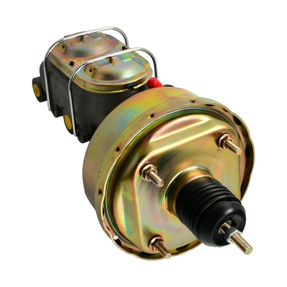 7 Inch Zinc Street Hot Rod Power Brake Booster & Master Cylinder Combo Brakes Custom Car