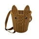 thumbnail image 1 of Cesta de almacenamiento para niños con orejas y ojos de conejo, de imitación de ratán, decorativa, con correas para hombro, ideal para recoger en, 1 of 7