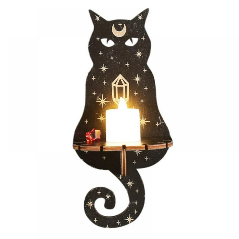 Wall Candle Holder Animal Meditation Table Decorated Candle Holder Crystal  Holder Spiritual Decor Meditation Gifts Wall Art Decorations for Living