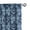 Blue Grey Night Blue, variant on Ambesonne Folk Window Curtains, Stripes and Triangles, Each 28" W x 63" L, Slate Blue Multicolor