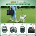 thumbnail image 2 of Corral para Perros de Interior para Cachorros y Gatos, Mascota Pequeña, Corral Emergente para Exteriores, Carpa, Jaulas, 29" Corral Transpirable, Longitud para Mascotas de hasta 10 Lb, 2 of 9