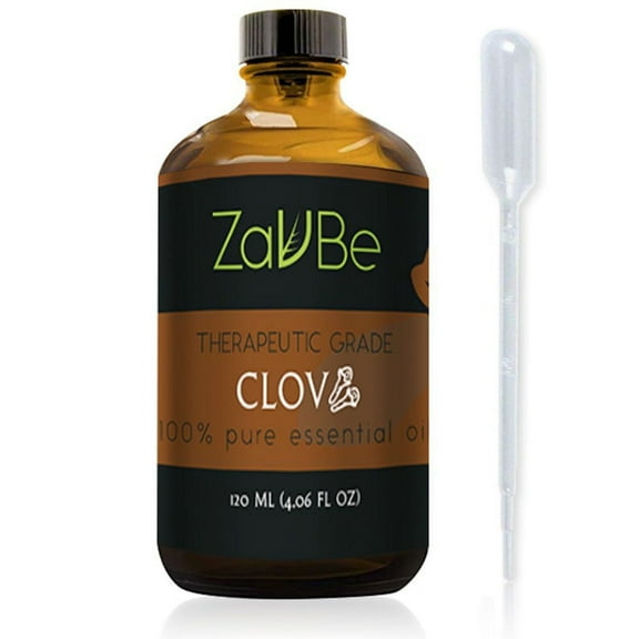 Clove Leaf Essential Oil (Eugenia Caryophyllata) 100% Pure, Natural, Therapeutic Grade 120 mL (4 oz)