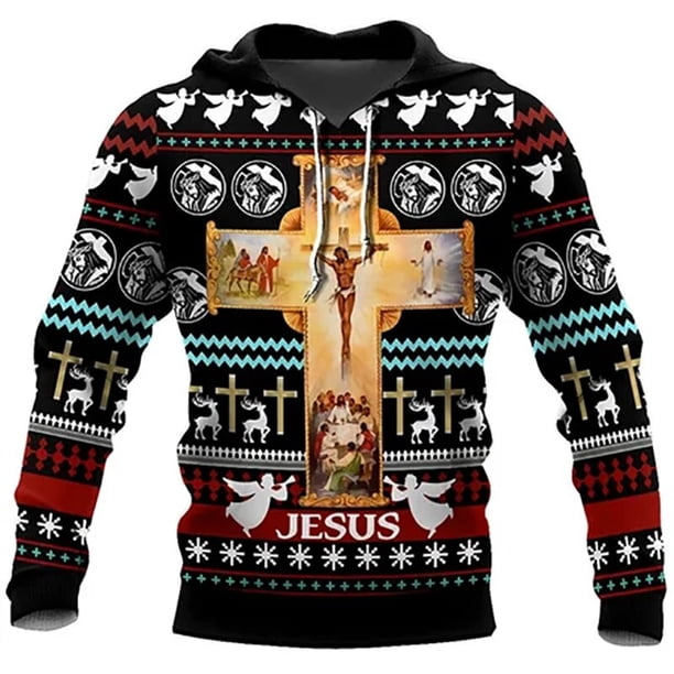 Sudaderas con capucha navideñas Vintage para hombre, ropa con estampado 3D para hombre, sudaderas extragrandes de Stranger Things, ropa festiva Y2k para hombre