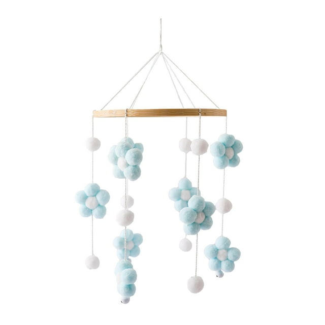Móviles de guardería, juguetes de peluche giratorios, juguete móvil colgante, cochecito, juguete colgante, juguete de actividad, cuna móvil para Azul SM SunniMix Juguetes para colgar en la cuna