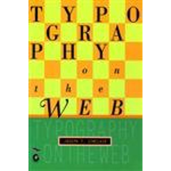 Pre-Owned Typography on the Web, 9780126455458, 0126455457, Paperback,