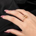thumbnail image 2 of Personality Design Fine Jewelry Micro-set Zircon Luxury Finger Rings For Women Simple Holiday Party Daily Gifts Ring 17, 2 of 5