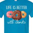 thumbnail image 4 of Inktastic Life is Better with Donuts T-Shirt, 4 of 5