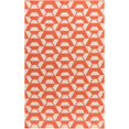 thumbnail image 1 of Surya Rivington RVT-5018 Bright Orange, Cream 2'6" x 8' Rug, 1 of 2