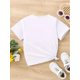 thumbnail image 2 of Girls' Casual And Stylish Soft Short-Sleeve T-Shirt for Spring And Summer, Featuring a Simple 'Birthday GIRL' Design, Perfect for Birthday Celebrations., 2 of 6