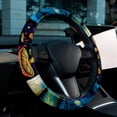 thumbnail image 6 of Mushroom 14.5 Inch Printing PVC Leather Car Wheel Cover Auto Accessories, 6 of 6