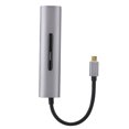 thumbnail image 2 of 7 en 1 Tipo-C a HDMI+USB3.0x3+TF+Tarjeta de memoria+PD Hub Converter Docking Station, 2 of 8