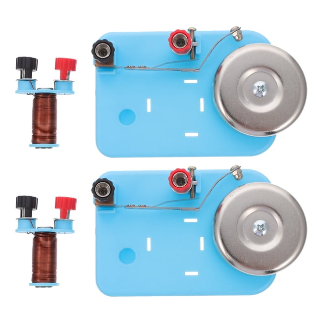 MasteelfCA 2pcs Physics Experiment Electric Bell Electrical Laboratory Accessories Experiment Tool