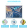 thumbnail image 6 of Diamond Art Kits for Adults, Majestic Ice Dragon SummitDiamond Painting Kits for Beginners, Frameless Round 5D Full Drill Diamonds Art Pictures Gem Art Crafts Home Decor Gifts, 6 of 8