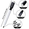 thumbnail image 4 of RETON 40PCS Dry Erase Markers with Eraser, Black Fine Tip Point Whiteboard Pens with Magnetic Cap and Eraser for Office Supplies, 4 of 6