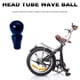 thumbnail image 4 of Perno de tubo de cabeza de bicicleta bola de captura plegable para piezas de bicicleta Brompton negro JShteea Accesorios para bicicletas, 4 of 5