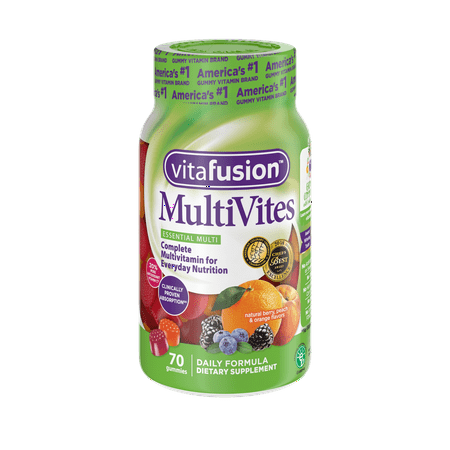 (2 Pack) Vitafusion MultiVites Gummy Vitamins, (Best Mens Vitamin Pack)
