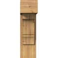 thumbnail image 2 of Ekena Millwork 7 1/2"W x 18"D x 26"H Balboa Block Smooth Bracket w/ Offset Brace, Western Red Cedar, 2 of 25
