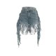 thumbnail image 4 of WILLBEST Pantalones Cortos Casuales para Mujer, Cómodos y Versátiles, con Detalle de Flecos para Fiesta de Verano, Discoteca, Tejido Elástico y Transpirable. Mediana, 4 of 7