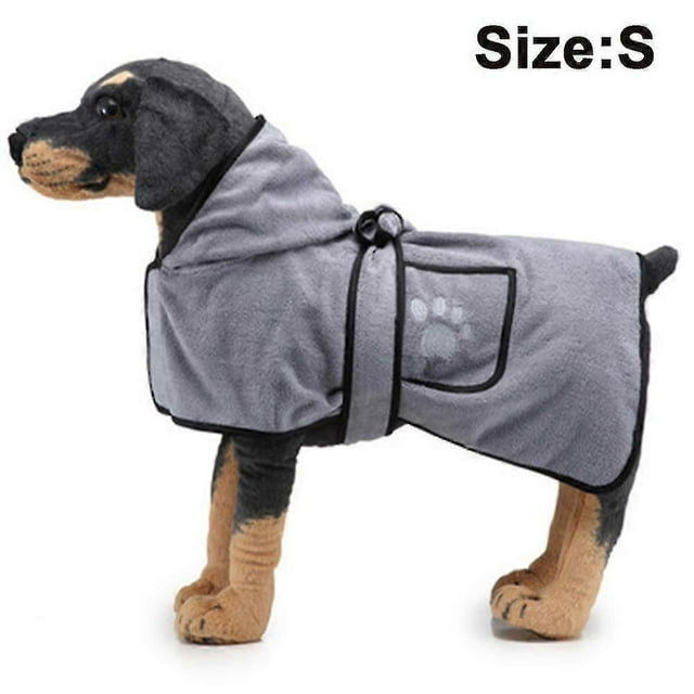 Pet Drying Towel Dog Blanket Microfibre Dog Bathrobe Puppy Cat Absorbe