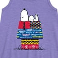 thumbnail image 2 of Peanuts - Snoopy Patchwork Doghouse  - Toddler and Youth Girls A-line Dress, 2 of 5