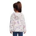 thumbnail image 3 of Garanimals Toddler Girls Thermal Hoodie, Sizes 12 Months - 5T, 3 of 5