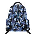 thumbnail image 2 of Chririnla Shark Camouflage Pattern Laptop School Bag with traspirante, Multi-Pocket Lightweight 17 Inch Cartoon School Bag for Camping Travel, 2 of 10
