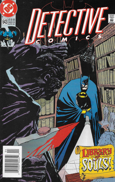 Cover of Detective Comics #643