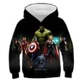 thumbnail image 1 of 1-14 años, sudaderas con capucha para bebés, Los vengadores de Marvel, superhéroe, Hulk, sudadera, ropa de primavera y otoño, ropa para niños, ropa de abrigo para bebés, 6M zhangmengya CONDUJO, 1 of 2