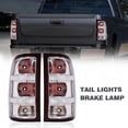 thumbnail image 4 of CROSSDESIGN Tail Lights Lamps Left+Right Fit for 2007-2014 Chevy Silverado Pickup, 4 of 9