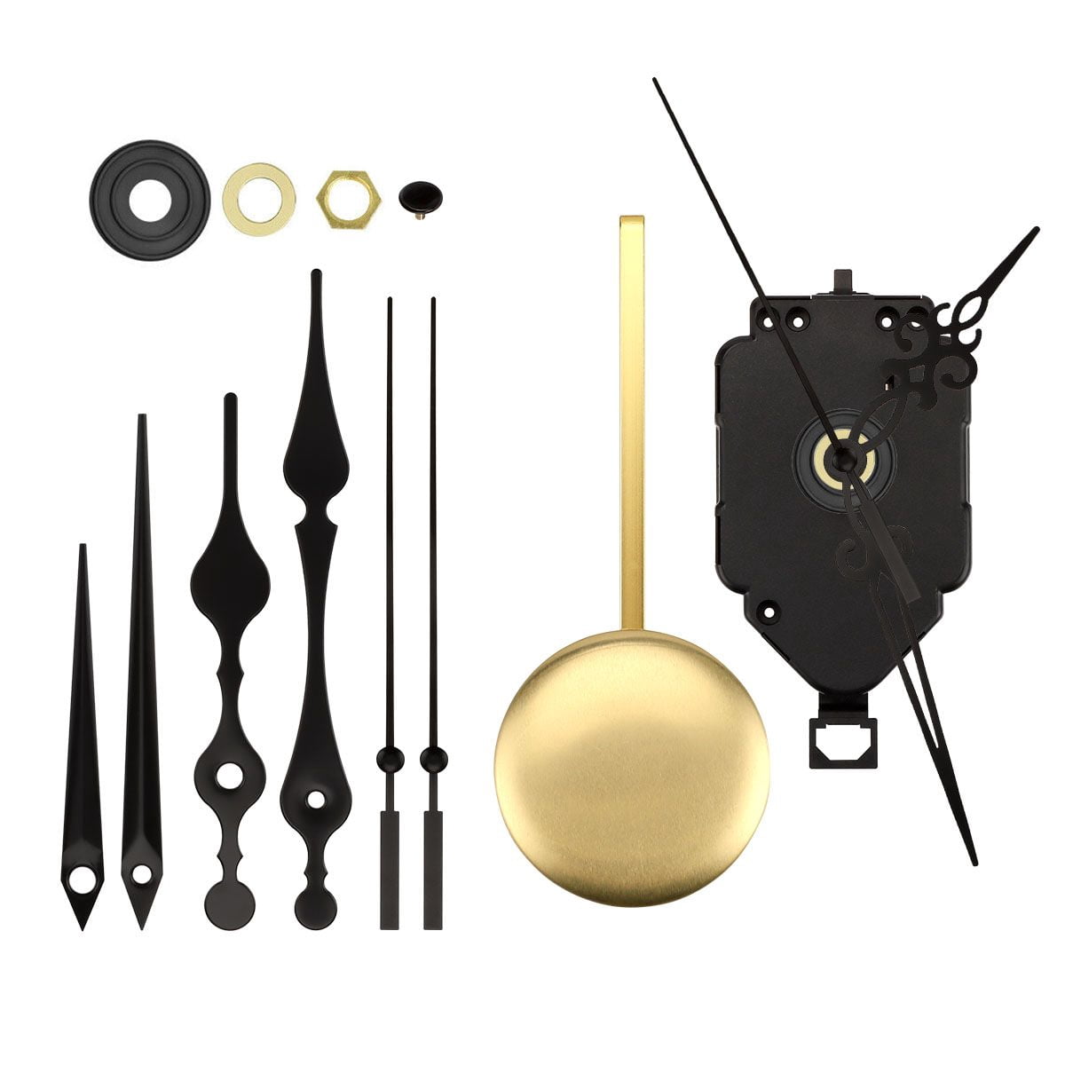 Pendulum Clock Mechanism Battery Powered