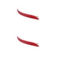 thumbnail image 2 of Riwesomey 63147183913 63147183914 Reemplazo para E60 2008-2010 Reflector de parachoques trasero rojo para automóvil rojo derecho 2piezas, 2 of 6