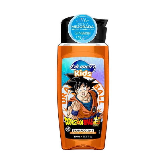 Shampoo Blumen Dragon Ball Super 3 en 1 500 ml