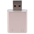 thumbnail image 2 of Usb Sound Card 7.1 External Usb To Jack 3.5Mm Headphone Adapter Stereo Audio Mic Sound Card For Pc Computer Laptop, 2 of 8