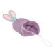 thumbnail image 3 of Funda protectora para casco de esquí, lavable, bonita y decorativa para hombre y mujer. Conejito morado, 3 of 9